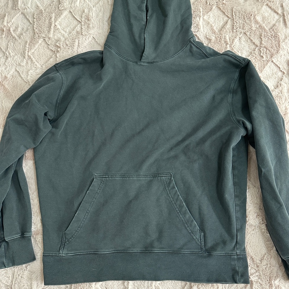 American Eagle Outfitters Men's Dark Gray Hoodie